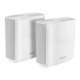 Punto de Acceso Asus ZenWiFi AX (XT9) AX7800 2er Set Weiß