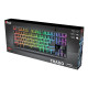 Teclado Gaming Trust 24067 Negro Negro/Plateado Qwerty Español