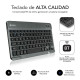 Case for Tablet and Keyboard Subblim SUBKT3BTS055 Black Spanish Qwerty QWERTY