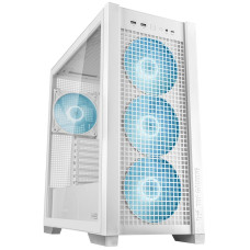 Caja Semitorre ATX Asus TUF GAMING GT302 TG ARGB Blanco
