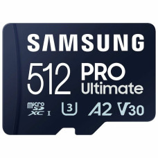 Tarjeta de Memoria Micro SD con Adaptador Samsung MB-MY512SA/WW 512 GB