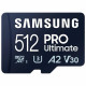 Tarjeta de Memoria Micro SD con Adaptador Samsung MB-MY512SA/WW 512 GB
