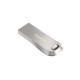 Memoria USB SanDisk Ultra Luxe Plateado Acero 512 GB (1 unidad)