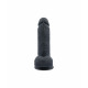 Consolador Realista Virgite R12 Negro 14,4 cm