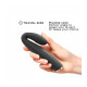 Vibrador clásico Dorcel Negro