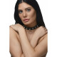 Collar con Cadena de Sujeción para Bondage XR