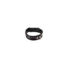 Bondage Collar with Chain Fetish Tentation Black Red