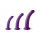 Consolador con arnés Virgite Morado S/M/L