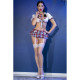 Erotic Costume Chilirose S/M 7 Pieces