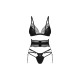 Underwear Set Obsessive XS/S 3 Pieces