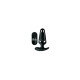Vibrador anal XR Negro Silicona