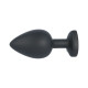 Plug Anal Virgite Negro Silicona Set 3 Piezas