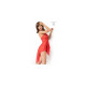 Dressing Gown Chilirose Red S/M