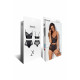 Conjunto de Lencería Demoniq Negro XL