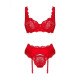 Conjunto de Lencería Obsessive S/M