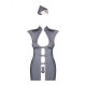 Erotic Costume Obsessive Stewardess Grey