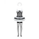 Erotic Costume Obsessive Housemaid Black
