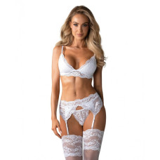 Conjunto de Lencería con Encaje Obsessive 810-SEG-2 S/M