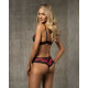 Underwear Set Obsessive Tulia Black L/XL