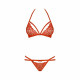 Conjunto de Lencería Obsessive 838-SET-3 Rojo L/XL