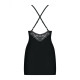 Babydoll Obsessive 828-CHE-1 L/XL L/XL Black