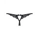 Black Lace Thong Obsessive 831-THC-1 L/XL