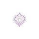 Nipple shield Bijoux Indiscrets Pink Violet