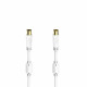 Antenna cable Hama 00205246 White 1,5 m