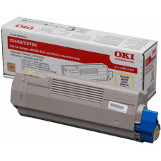 Tóner Original OKI 43872305 Amarillo