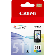 Cartucho de Tinta Original Canon CL-511 Colour Cian/Magenta/Amarillo