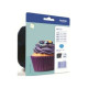 Cartucho de Tinta Original Brother LC-123CBP Azul