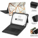 Funda para Tablet y Teclado Subblim SUBKT5-BTTW10 Multicolor Qwerty Español