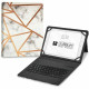 Funda para Tablet y Teclado Subblim SUBKT5-BTTW10 Multicolor Qwerty Español