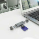 Lector de Tarjetas Externo Aisens ASCR-2AC08-GR Gris