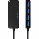 Hub USB Aisens A109-0716 Negro (1 unidad)