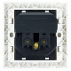 Enchufe Pared con 2 Puertos USB NANOCABLE 10.35.0010 5V/2.4A 5 V 2,4 A
