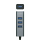 Hub USB Aisens A109-0508 Gris (1 unidad)