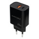 Cargador de Pared NANOCABLE Negro 20 W