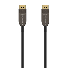 Cable DisplayPort Aisens AOC V1.4 Negro 20 m