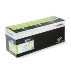Tóner Lexmark 622H R Negro