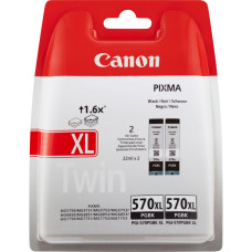 Cartucho de Tinta Original Canon PGI-570PGBK XL Twin Negro