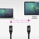 USB Cable NANOCABLE Black 1,8 m