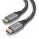 Cable HDMI Aisens A150-0877 7 m Negro/Gris