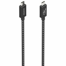 Cable USB-C a USB-C Aisens A156-0868 Negro 1,5 m