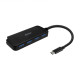 Hub USB Aisens A109-0715 Negro (1 unidad)