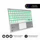 Teclado y Touchpad Subblim SUB-KBT-SMBT50 Plateado Qwerty Español QWERTY