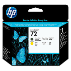 Cartucho de Tinta Original HP 72 Negro/Amarillo