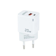 Wall Charger TooQ TQWC-QCPD20WT White 20 W USB-C USB-A (1 Unit)
