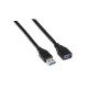 USB Cable Aisens A105-0042 Black 2 m (1 Unit)