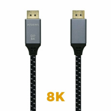 Cable DisplayPort Aisens A149-0436 Negro Negro/Gris 1,5 m